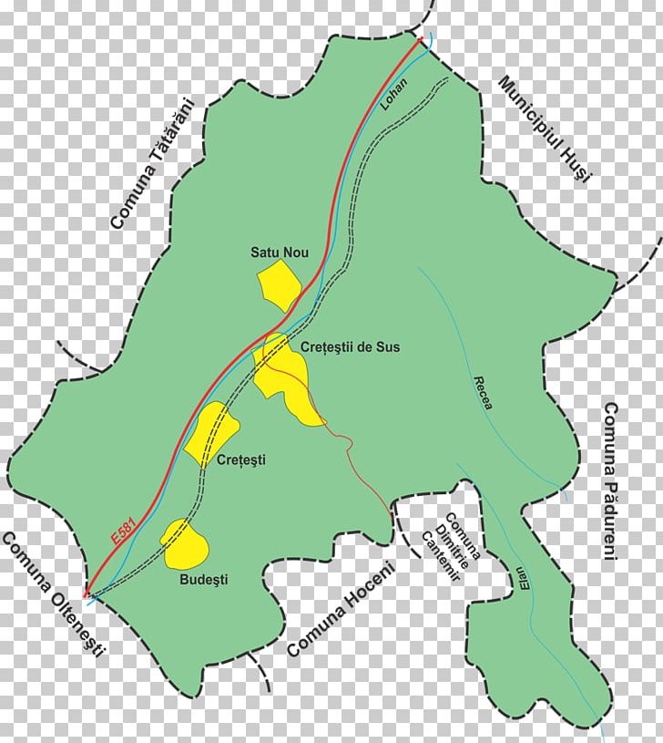 Crețești Lohan River Elan River Crasna Map PNG, Clipart, Area, Bazin, Geography, Line, Map Free PNG Download
