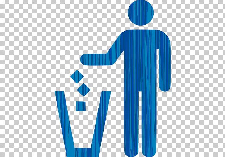 Rubbish Bins & Waste Paper Baskets Recycling Bin PNG, Clipart, Amp, Blue, Computer Icons, Electric Blue, Joint Free PNG Download