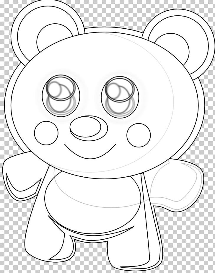 Drawing PNG, Clipart, Bear, Black And White, Cartoon, Circle, Coloring Book Free PNG Download