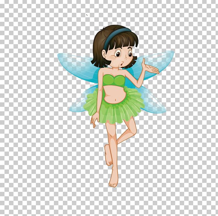 Fairy Cartoon Illustration PNG, Clipart, Black Hair, Classic Vector, Elf, Encapsulated Postscript, Fashion Free PNG Download