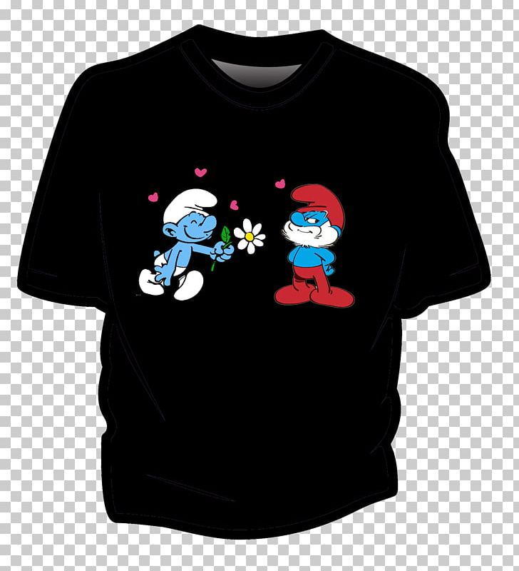 T-shirt The Smurfs Sleeve Bluza Facebook PNG, Clipart, Black, Black M, Bluza, Brand, Clothing Free PNG Download