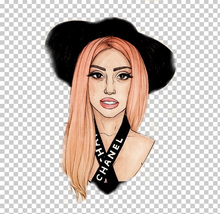 Lady Gaga Drawing Fan Art Painting PNG, Clipart, Art, Artpop, Brown Hair, Caricature, Deviantart Free PNG Download