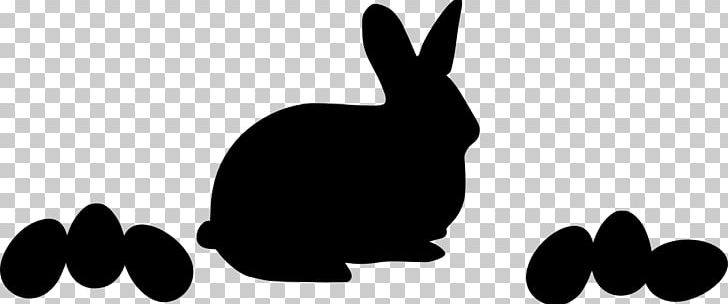 Domestic Rabbit Easter Bunny Black And White Hare PNG, Clipart, Black, Black And White, Bunny Siloutte, Color, Domestic Rabbit Free PNG Download