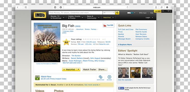IMDb Television Show Text PNG, Clipart, Big Fish, Bob The Builder, Computer, Computer Program, Film Free PNG Download