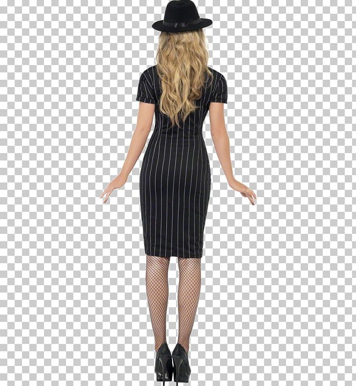 1920s Gun Moll Pin Stripes Costume Party PNG, Clipart, 1920s, Clothing, Clothing Accessories, Cocktail Dress, Costume Free PNG Download