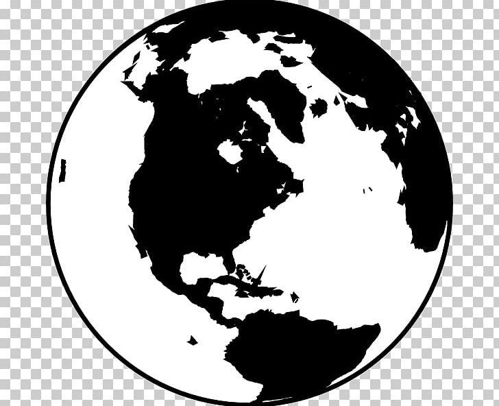 Globe Black And White World PNG, Clipart, Black, Black And White, Black And White World, Blog, Circle Free PNG Download