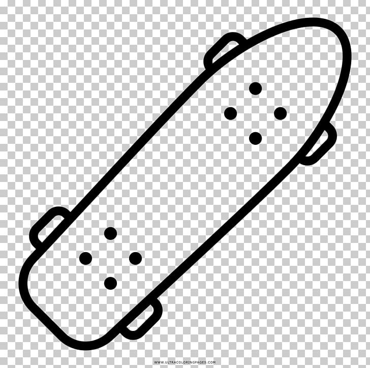 Skateboard Computer Icons Drawing PNG, Clipart, Area, Black, Black And White, Coloring Book, Computer Icons Free PNG Download