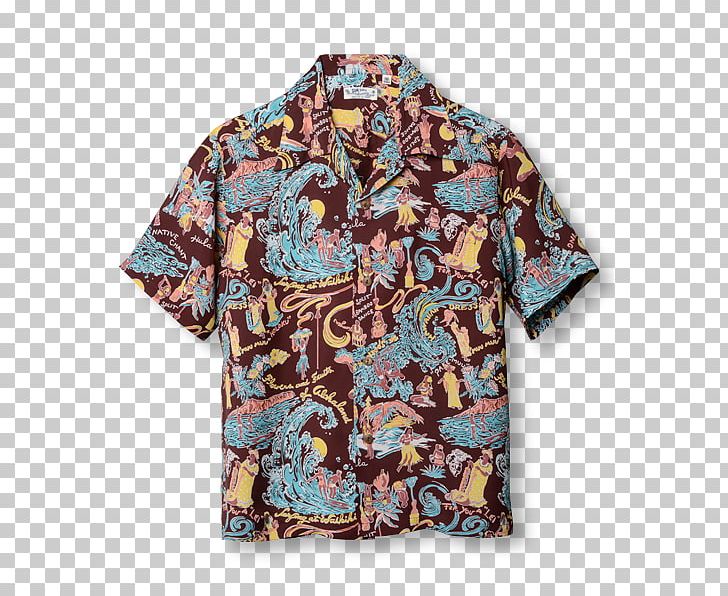 Sleeve T-shirt Waikiki Aloha Shirt PNG, Clipart, Aloha Shirt, Blouse, Button, Clothing, Fashion Free PNG Download