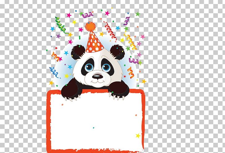 Giant Panda Wedding Invitation Birthday Party PNG, Clipart, Animal, Animals, Art, Baby Panda, Bamboo Free PNG Download