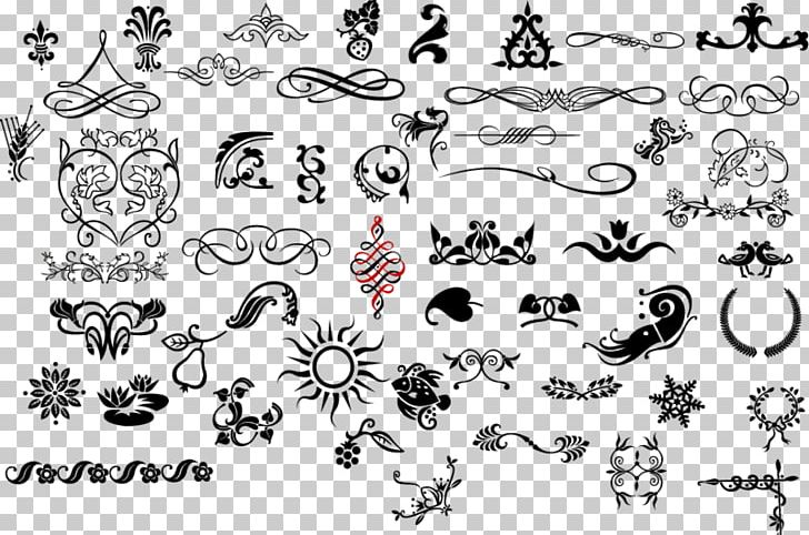 Ornament PNG, Clipart, Art, Artwork, Black, Black And White, Calligraphy Free PNG Download