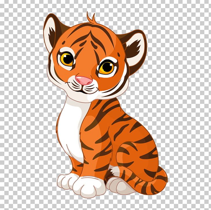 Tiger Cartoon Png Clipart Animals Big Cats Carnivoran Cartoon Cat Free Png Download