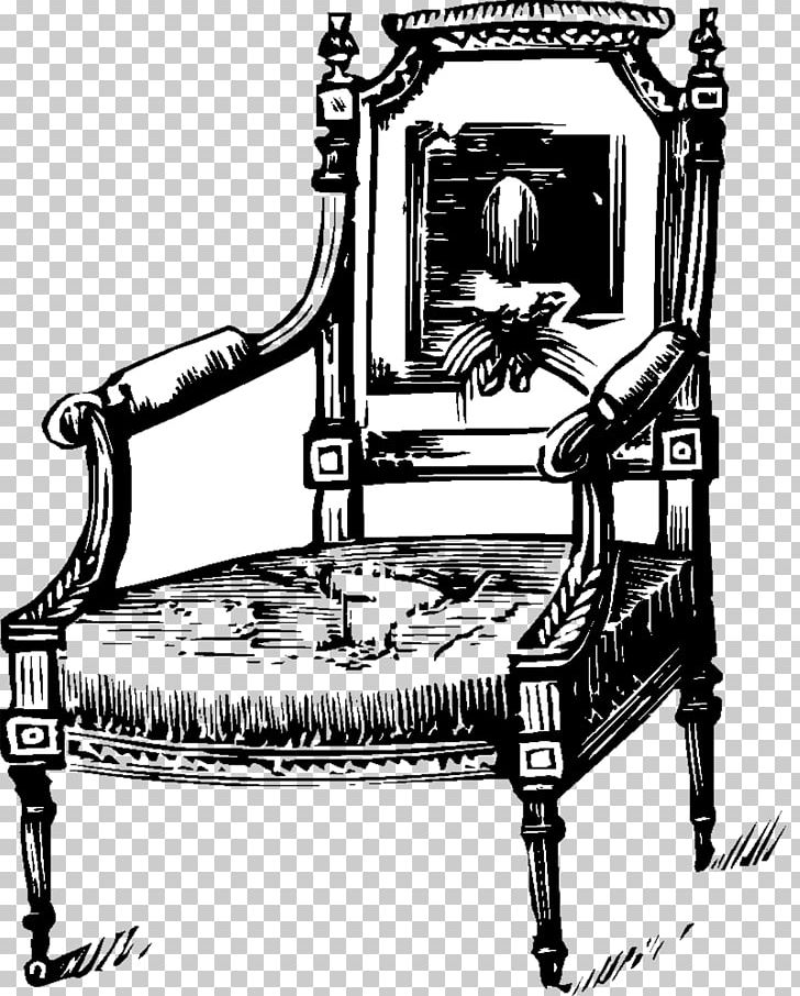 Chair Table Antique Furniture Couch PNG, Clipart, Antique Furniture, Armchair, Bed, Bedroom, Black And White Free PNG Download