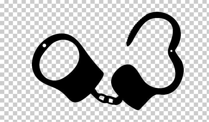 Handcuffs Silhouette PNG, Clipart, Background Black, Black, Black And White, Encapsulated Postscript, Hand Free PNG Download