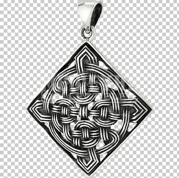 Locket Sterling Silver Charms & Pendants Knot PNG, Clipart, Black And White, Body Jewellery, Body Jewelry, Celts, Charms Pendants Free PNG Download