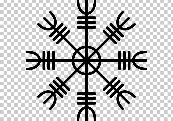 Old Norse Icelandic Magical Staves Tattoo Runes Vegvísir PNG, Clipart, Aegishjalmur, Artwork, Black And White, Heathenry, Helm Of Awe Free PNG Download