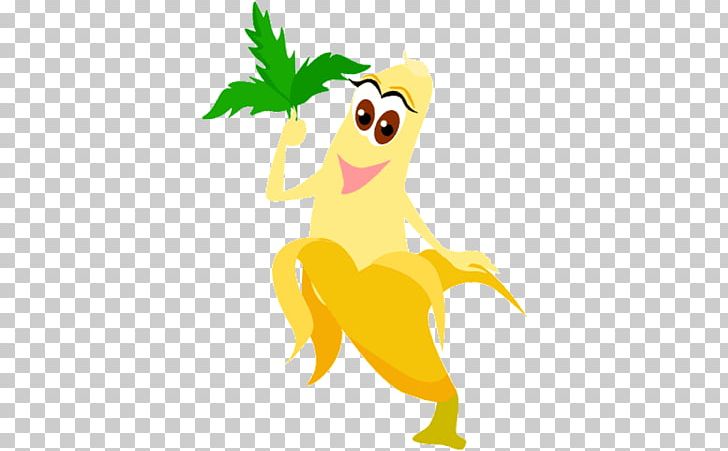 Fruit Banana Cartoon Illustration PNG, Clipart, Animaatio, Banana Cake, Bird, Carnivoran, Cartoon Free PNG Download