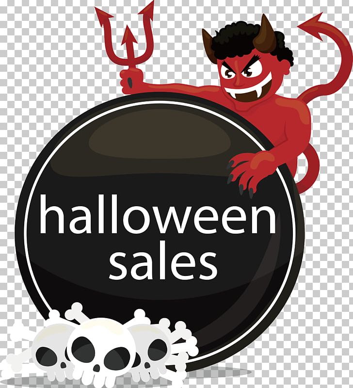 Halloween Sales PNG, Clipart, Brand, Demon, Devil, Download, Fantasy Free PNG Download