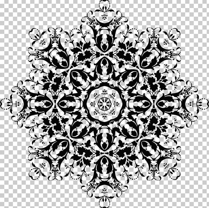 Black And White Ornament Shape Pattern PNG, Clipart, Art, Black, Black And White, Circle, Decorative Arts Free PNG Download