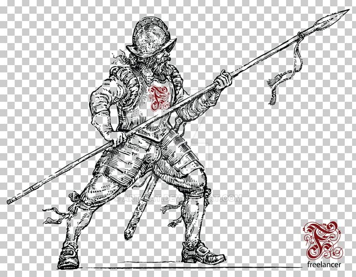 Knight Line Art Weapon Sketch PNG, Clipart, Arm, Armour, Art, Artwork, Black And White Free PNG Download