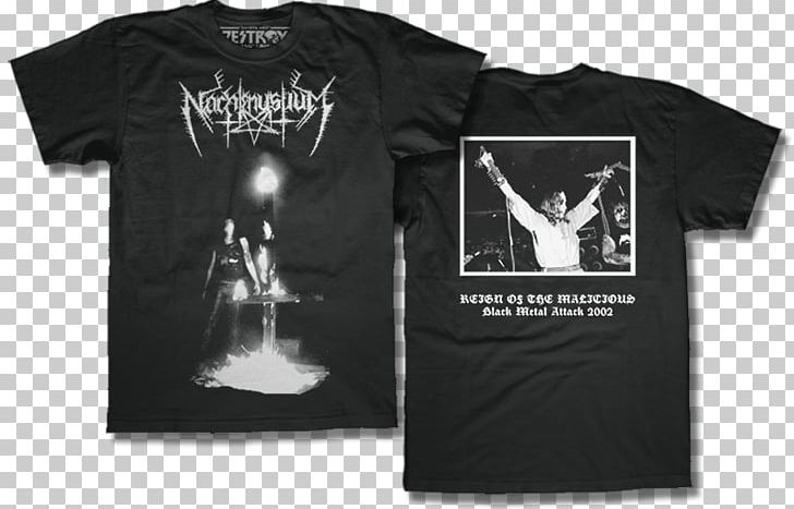 T-shirt Nachtmystium Reign Of The Malicious Hoodie PNG, Clipart, Active Shirt, Black, Black Metal, Brand, Clothing Free PNG Download