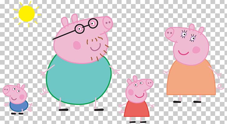 Daddy Pig Mummy Pig Domestic Pig Family PNG, Clipart, Art, Cartoon, Child, Clip Art, Daddy Free PNG Download