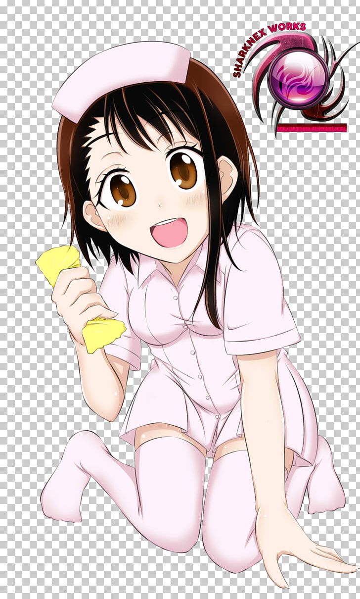 Fan Art Nursing Care Nisekoi PNG, Clipart, Art, Black Hair, Brown Hair, Cartoon, Character Free PNG Download