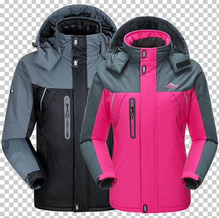 Jacket Windbreaker Clothing Polar Fleece Coat PNG, Clipart, Clothing, Coat, Hood, Jacket, Magenta Free PNG Download