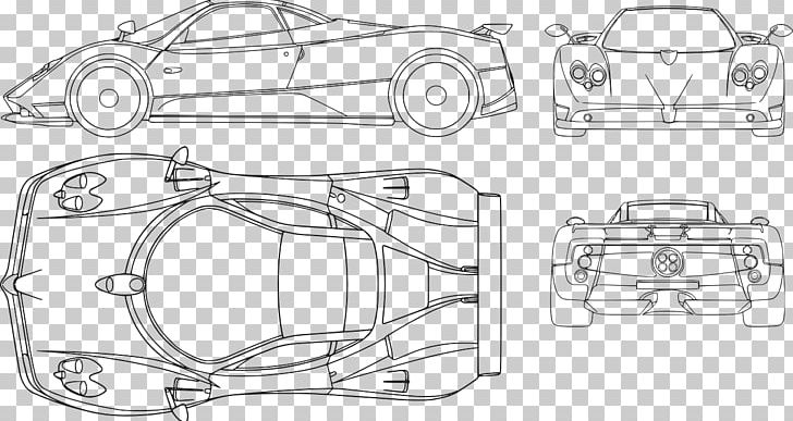 Pagani Zonda Sports Car Pagani Huayra PNG, Clipart, Angle, Artwork, Automotive Design, Automotive Exterior, Auto Part Free PNG Download