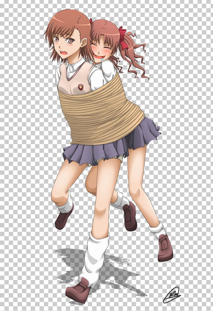 Mikoto Misaka Kuroko Shirai A Certain Scientific Railgun Anime PNG, Clipart, Anime, Art, Brown Hair, Cartoon, Certain Scientific Railgun Free PNG Download