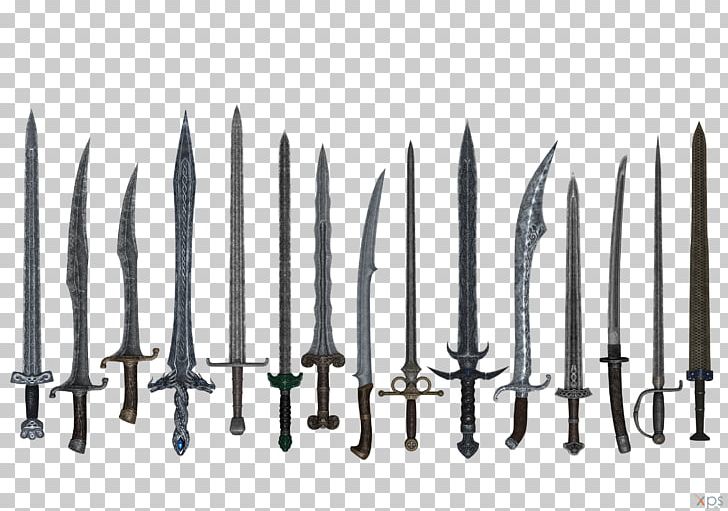 The Elder Scrolls V: Skyrim Weapon Ninja Gaiden: Dragon Sword Video Game Nexus Mods PNG, Clipart, Angle, Black And White, Classification Of Swords, Cold Weapon, Elder Scrolls Free PNG Download