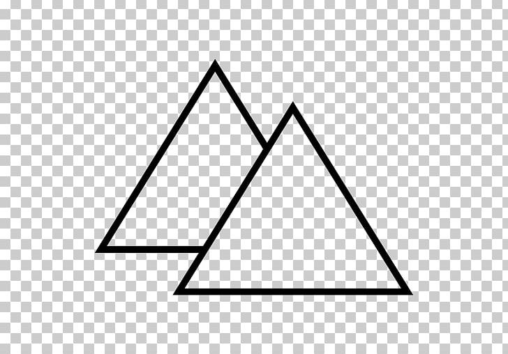 Egyptian Pyramids Symbol Computer Icons PNG, Clipart, Angle, Area, Black, Black And White, Computer Icons Free PNG Download