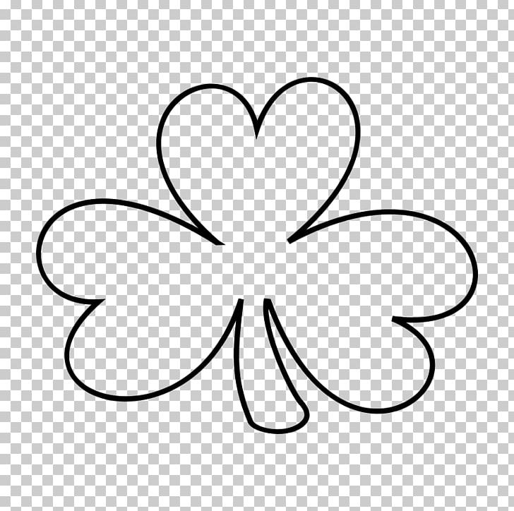 Shamrock Saint Patrick's Day Clover PNG, Clipart, Black And White, Clover, Flower, Flowering Plant, Fourleaf Clover Free PNG Download