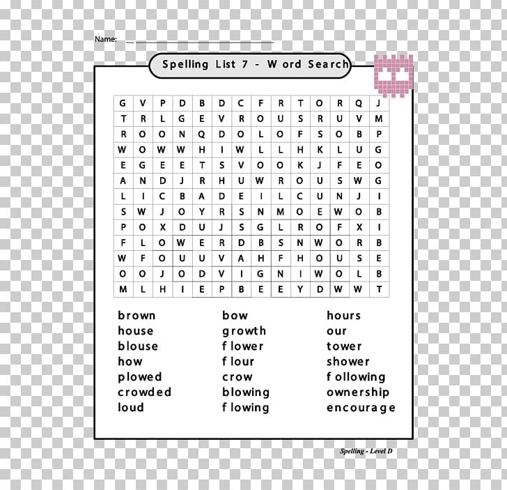 Word Search Scrabble Puzzle Word Game PNG, Clipart, 500 X, Area, Black And White, Crossword, Diagram Free PNG Download