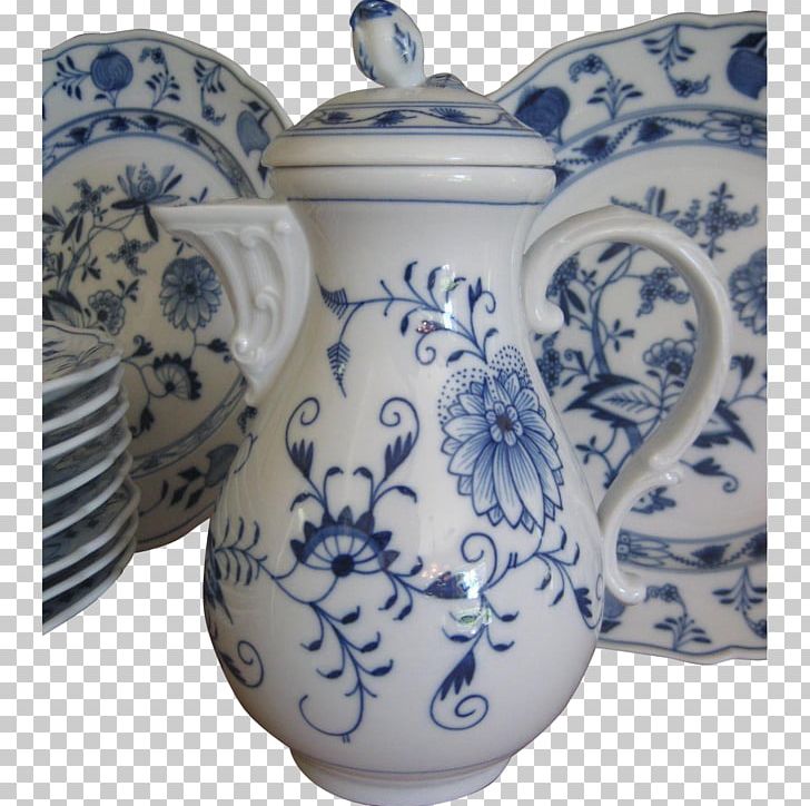 Blue Onion Meissen Porcelain Tableware Blue And White Pottery PNG, Clipart, Antique, Blue And White Porcelain, Blue And White Pottery, Blue Onion, Ceramic Free PNG Download