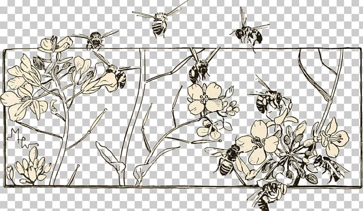 Floral Design Honey Bee Flower PNG, Clipart, Area, Art, Artwork, Bee, Beehive Free PNG Download