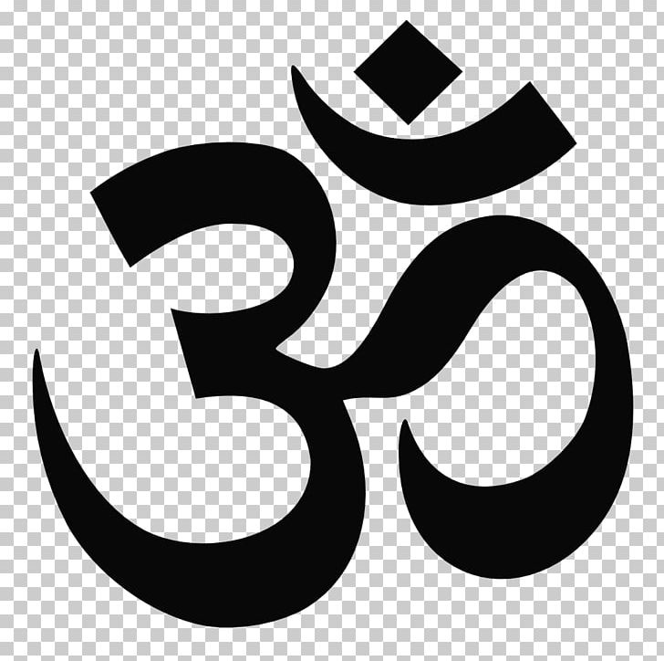 Om Logo Symbol Mantra PNG, Clipart, Area, Black And White, Brand, Chant, Circle Free PNG Download