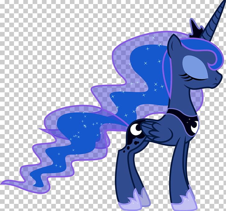 Princess Luna Pony Princess Celestia Pinkie Pie PNG, Clipart, Animal Figure, Art, Cartoon, Deviantart, Electric Blue Free PNG Download