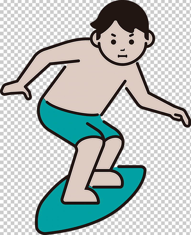 Surfing Sport PNG, Clipart, Behavior, Cartoon, Character, Hm, Joint Free PNG Download