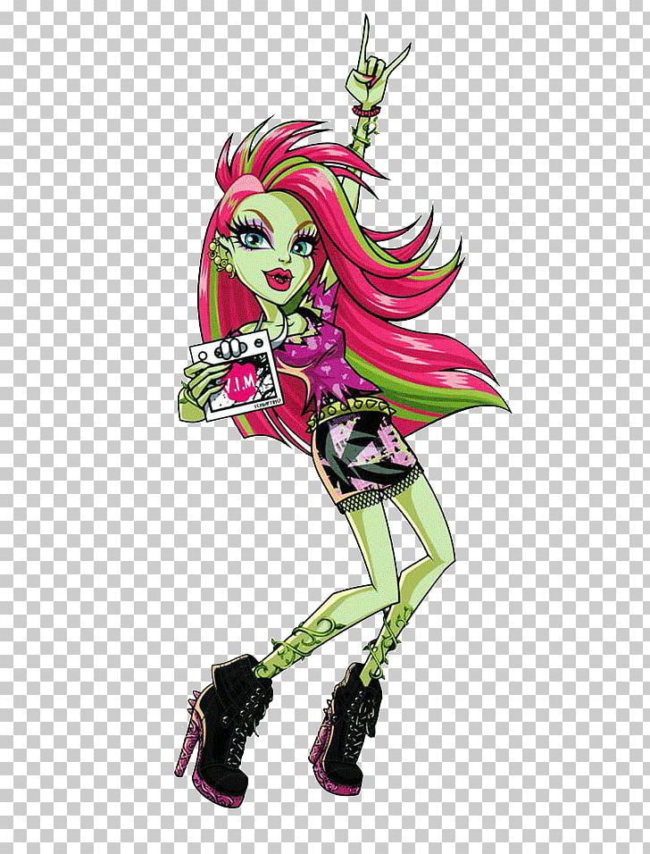 Monster High Fashion Doll Barbie Venus Flytrap PNG, Clipart, Art, Bratz, Clothing, Costume Design, Doll Free PNG Download