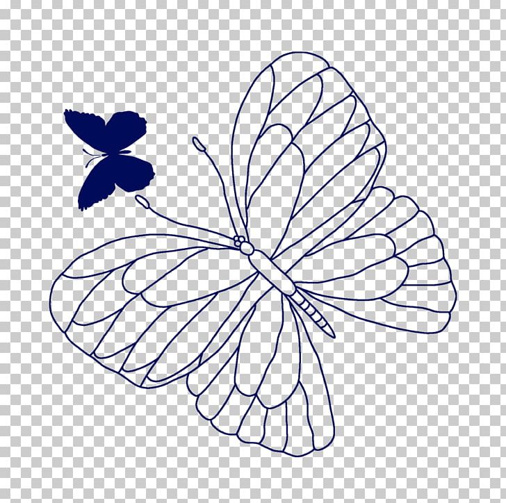 Drawing Stitch Redwork Pattern PNG, Clipart, Brush Footed Butterfly, Butterflies, Butterfly Group, Color, Flower Free PNG Download