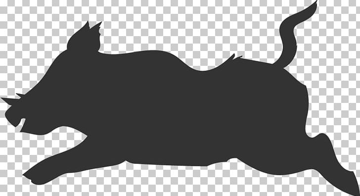 Wild Boar Silhouette PNG, Clipart, Animals, Black, Black And White, Boar, Carnivoran Free PNG Download