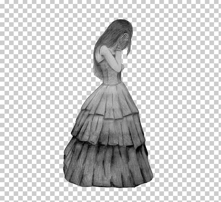 Drawing Draw Gothic Love Sketch PNG, Clipart, Ariana Grande, Black And White, Chica, Costume Design, Draw Gothic Free PNG Download