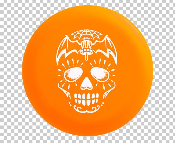 Pumpkin Innova Discs United States Disc Golf Championship PNG, Clipart, Bone, Calavera, Circle, Color, Disc Golf Free PNG Download