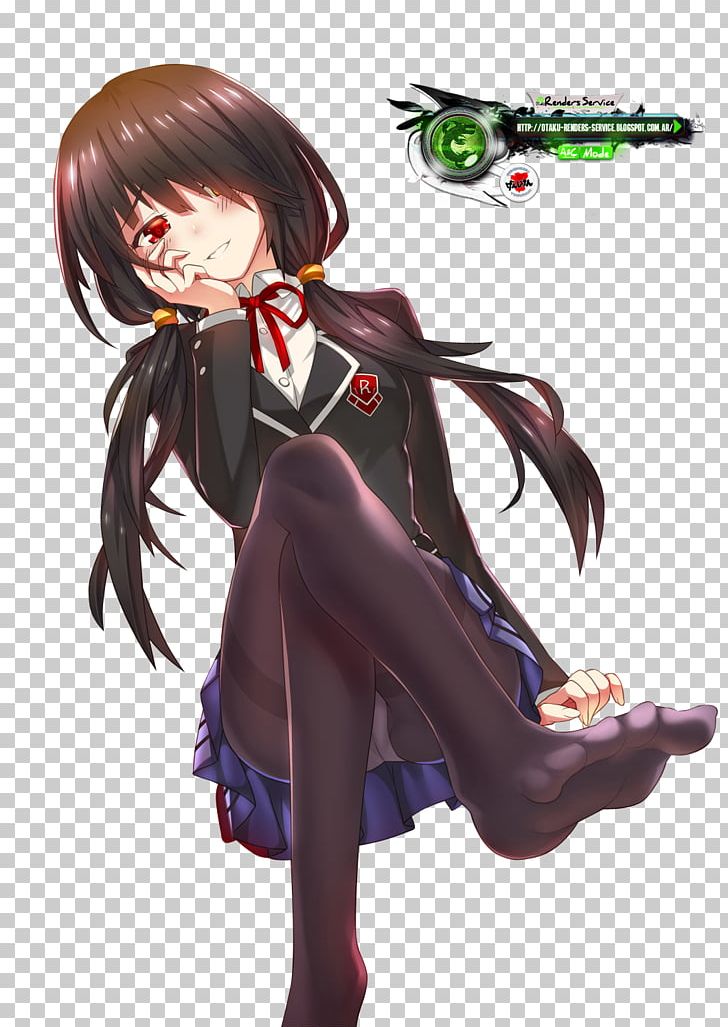 Rendering Anime Date A Live Ecchi PNG, Clipart, Anime, Anime Feet, Black Hair, Brown Hair, Cartoon Free PNG Download
