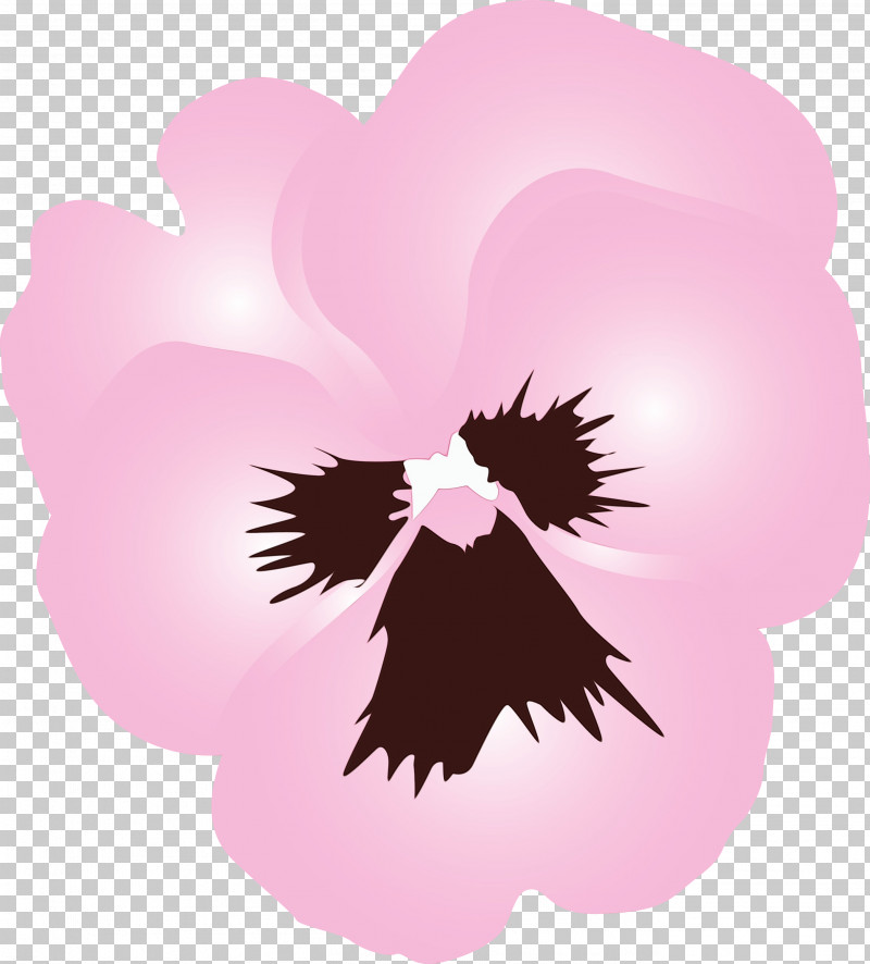 Pink Heart Plant Flower Violet Family PNG, Clipart, Flower, Heart, Paint, Pansy, Pink Free PNG Download