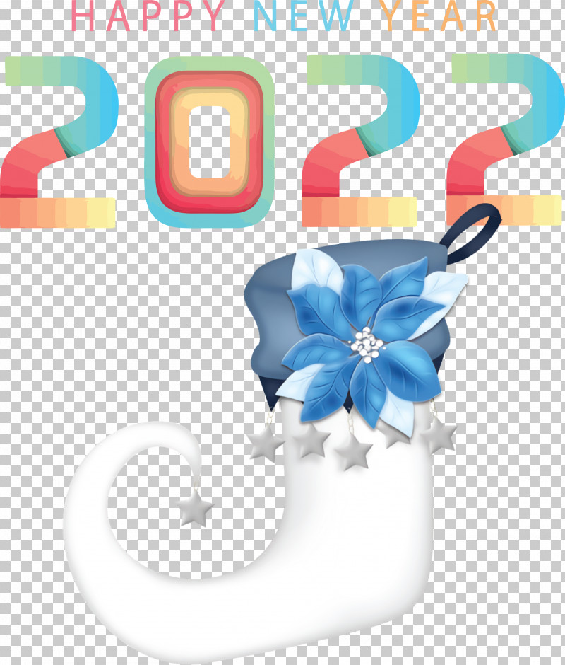 2022 Happy New Year 2022 New Year 2022 PNG, Clipart, Cut Flowers, Drawing, Flower, Logo, Painting Free PNG Download