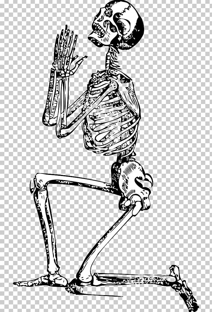 Human Skeleton Prayer PNG, Clipart, Arm, Art, Artwork, Cartoon, Fictional Character Free PNG Download