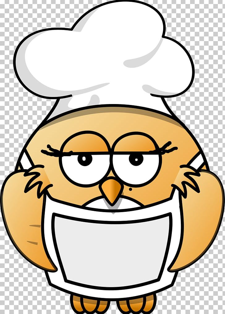 Owl Chef Cooking PNG, Clipart, Artwork, Baking, Beak, Blackandwhite Owl, Chef Free PNG Download