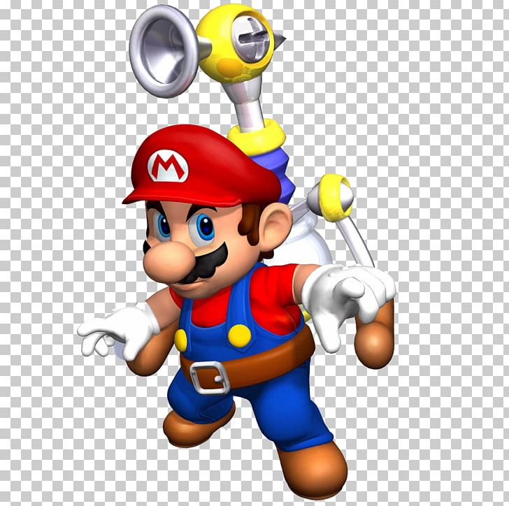 Super Mario Sunshine Super Mario Galaxy New Super Mario Bros Super Mario 64 PNG, Clipart, Cartoon, Fictional Character, Figurine, Gamecube, Gaming Free PNG Download