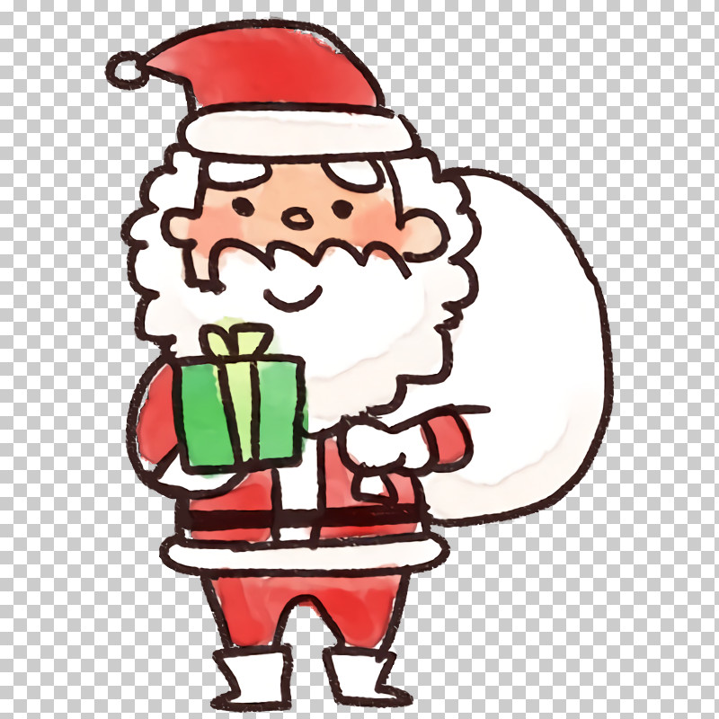 Santa Claus PNG, Clipart, Cartoon, Pleased, Santa Claus Free PNG Download
